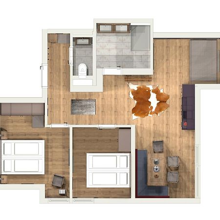 Cabin8 Alpine Flair Apartments 페르티사우 외부 사진