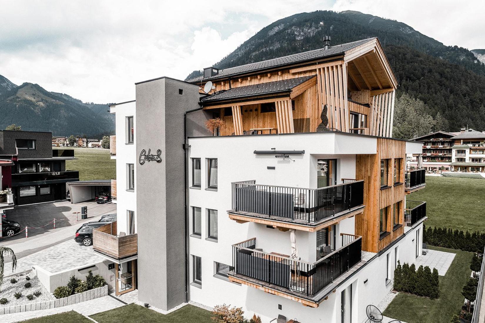 Cabin8 Alpine Flair Apartments 페르티사우 외부 사진